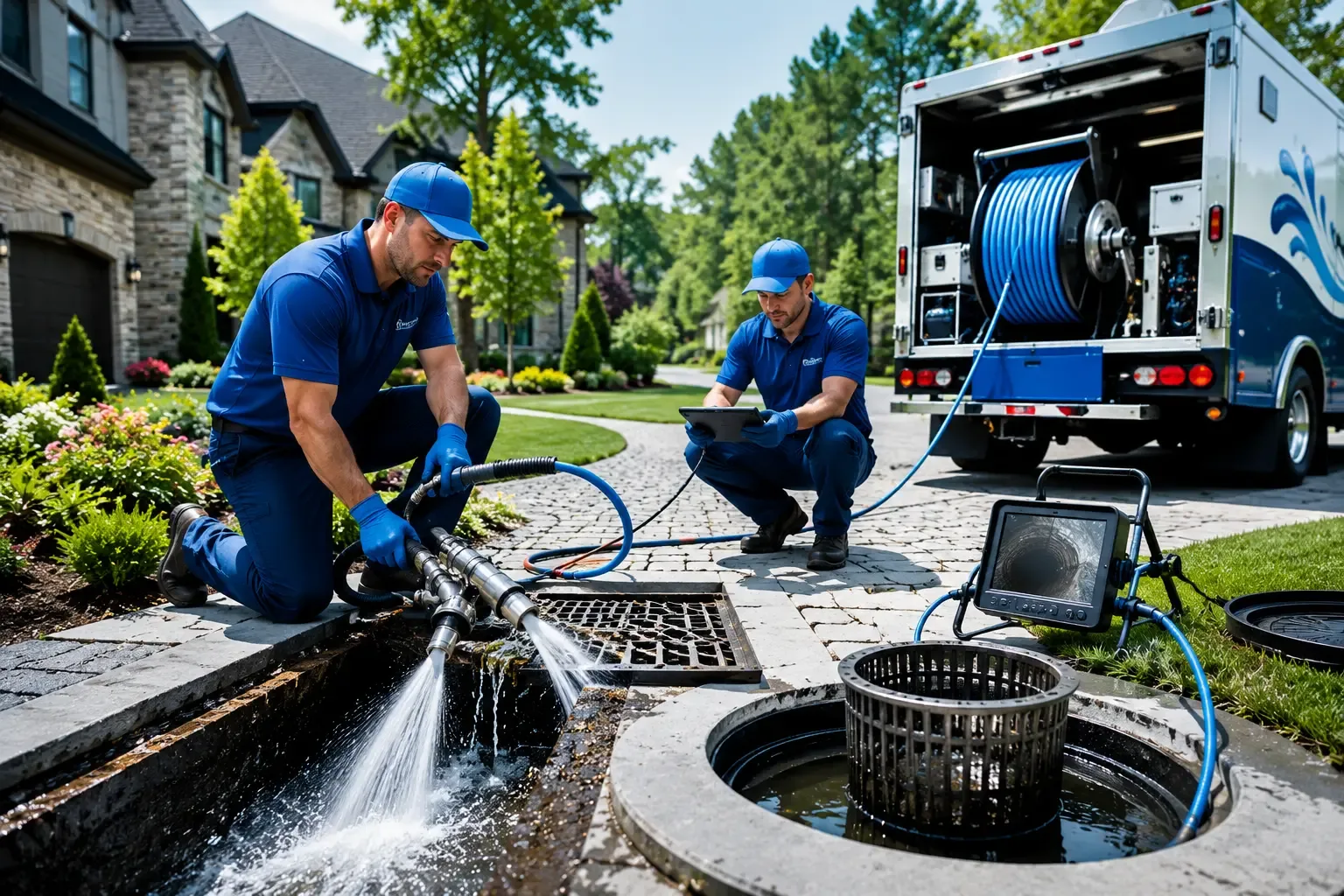 Local outdoor drain cleaning professionals in Lee Center, IL